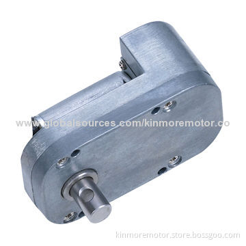 24V DC Motor with Worm, Lightweight and Long Lifespan